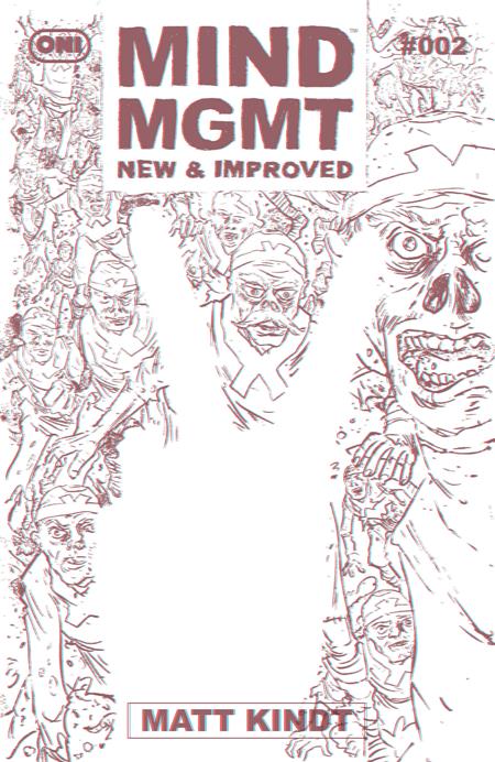 MIND MGMT NEW & IMPROVED #2 CVR E INC 1:20 MATT KINDT 3-D VAR Oni Press Matt Kindt Matt Kindt Matt Kindt PREORDER