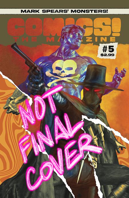 COMICS THE MAGAZINE #5 Prana Publishers Various Various Mark Spears, Rico Renzi PREORDER