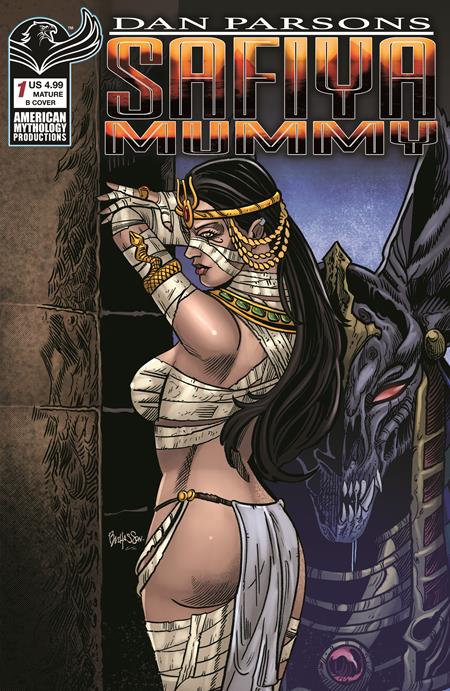 Dan Parsons Safiya Mummy 1 Comic Buz Hasson American Mythology 2026