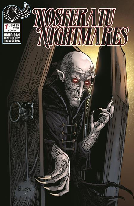 Nosferatu Nightmares 1 Comic Buz Hasson Variant American Mythology 2026