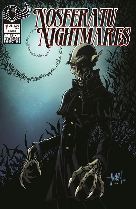 Nosferatu Nightmares 1 Comic Andrew Mangum Variant American Mythology 2026