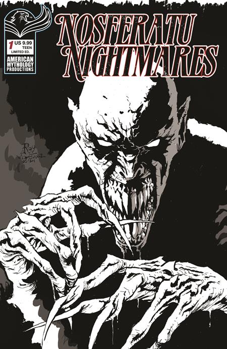 Nosferatu Nightmares 1 Comic Roy Allen Martinez Limited Edition Variant American Mythology 2026