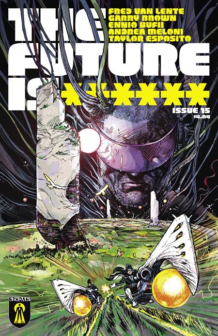 FUTURE IS ****** CVR A GARRY BROWN #15 (MR) REKCAH Comics Fred Van Lente Garry Brown, Ennio Bufi Garry Brown PREORDER