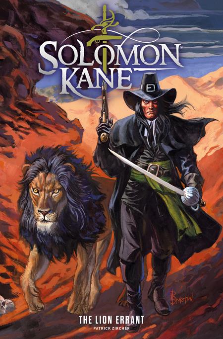 SOLOMON KANE THE LION ERRANT #1 (OF 4) CVR D DANIEL BRERETON VAR (MR) Titan Comics Patch Zircher Patch Zircher Daniel Brereton PREORDER