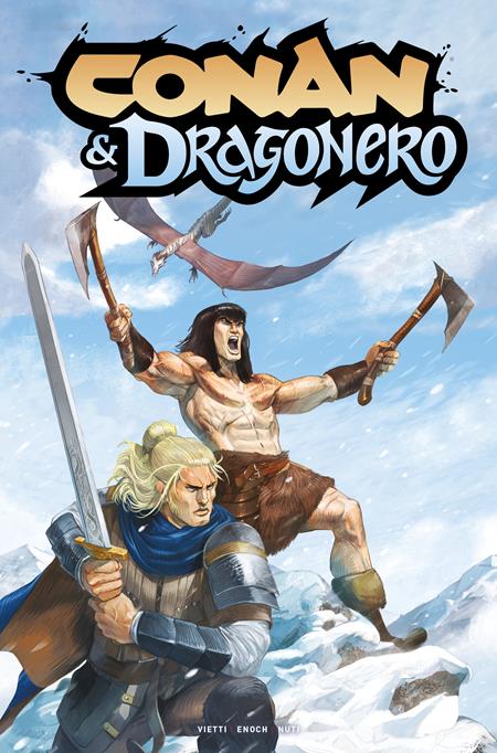 CONAN AND DRAGONERO #3 (OF 7) CVR B LORENZO NUTI VAR (MR) Titan Comics Luca Enoch, Stefano Vietti Lorenzo Nuti Lorenzo Nuti PREORDER