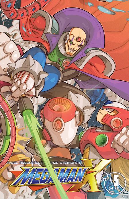 Mega Man X 5 Comic Edwin Huang Variant Udon Comics 2026