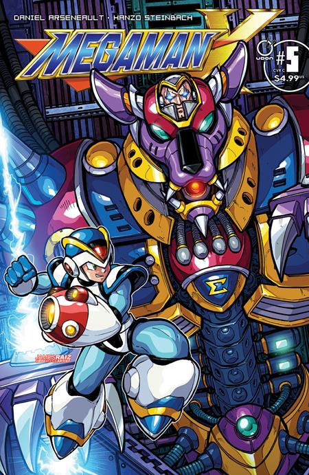 Mega Man X 5 Comic James Raiz Variant Udon Comics 2026