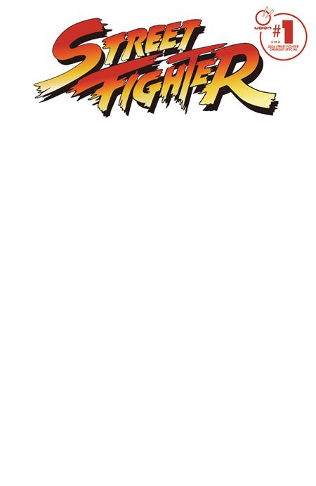 2026 STREET FIGHTER SWIMSUIT SPECIAL #1 (ONE SHOT) CVR D BLANK SKETCH VAR UDON Entertainment UDON Various Blank Sketch PREORDER