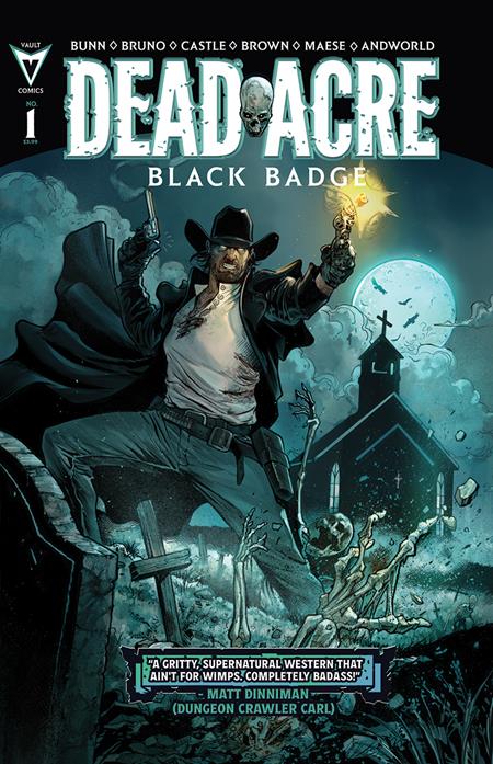 Dead Acre: Black Badge 1 Comic Riley Brown Vault Comics 2026