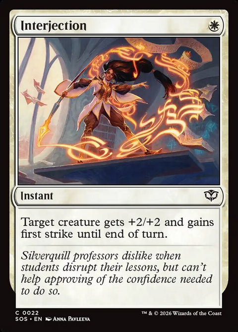 Interjection (Foil)