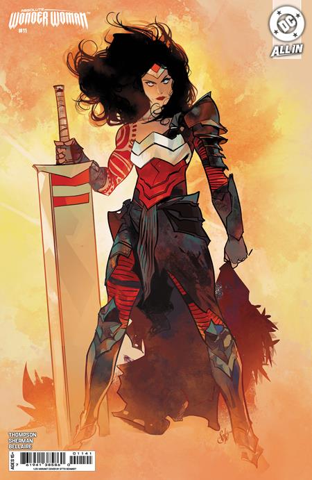 Absolute Wonder Woman 11 Comic 1:25 Otto Schmidt Incentive DC Comics 2025