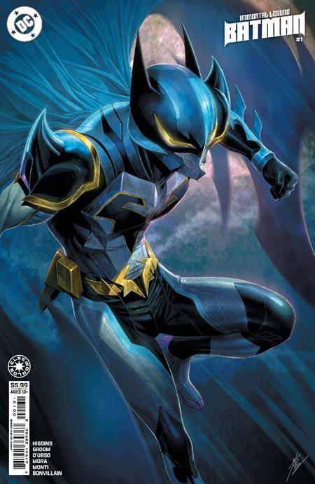 IMMORTAL LEGEND BATMAN #1 (OF 6) CVR B HOMARE CARD STOCK VAR DC Comics Kyle Higgins, Mat Groom Erica Durso, Dan Mora Homare PREORDER