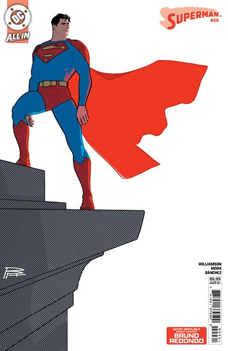 Superman, Vol. 6 29 Comic Bruno Redondo Artist Spotlight Variant DC Comics 2025