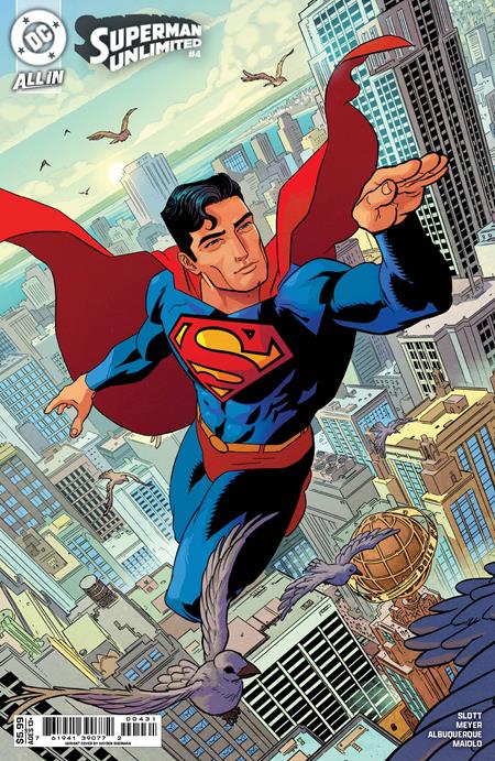 Superman Unlimited 4 Comic Hayden Sherman Variant DC Comics 2025