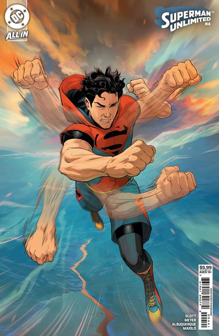 Superman Unlimited 4 Comic Ryan Benjamin Variant DC Comics 2025