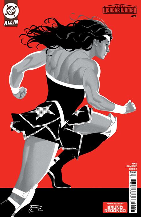 Wonder Woman, Vol. 6 24 Comic Bruno Redondo Artist Spotlight Variant DC Comics 2025