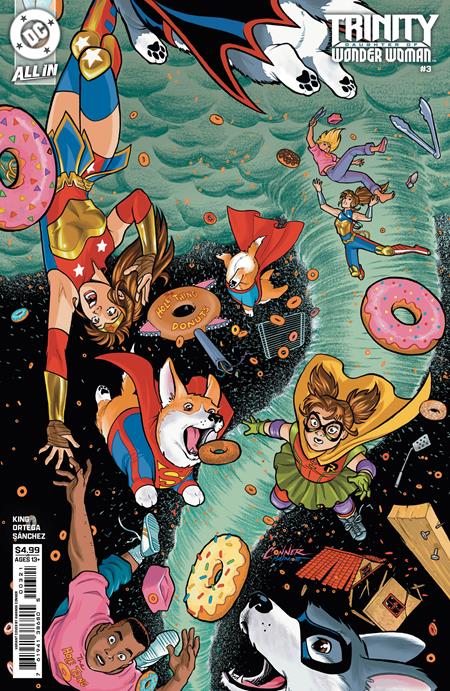 Trinity: Daughter of Wonder Woman 3 Comic Amanda Conner Variant DC Comics 2025