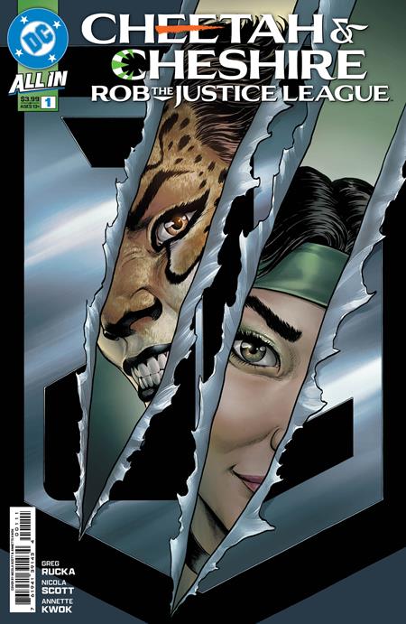 Cheetah And Cheshire Rob The Justice League 1 Comic Nicola Scott Regular DC Comics 2025
