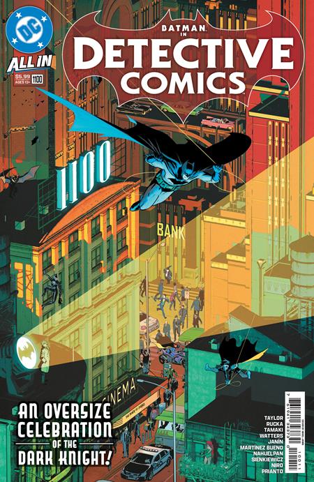 Detective Comics, Vol. 3 1100 Comic Mikel Janin DC Comics 2025
