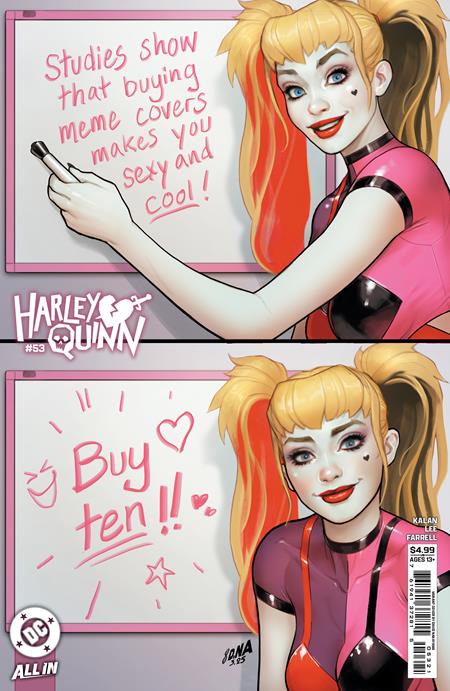 Harley Quinn, Vol. 4 53 Comic David Nakayama Variant DC Comics 2025