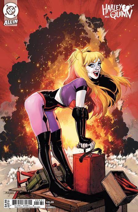 Harley Quinn, Vol. 4 53 Comic Mahmud Asrar Variant DC Comics 2025