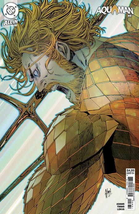 Aquaman, Vol. 9 8 Comic Guillem March Variant DC Comics 2025