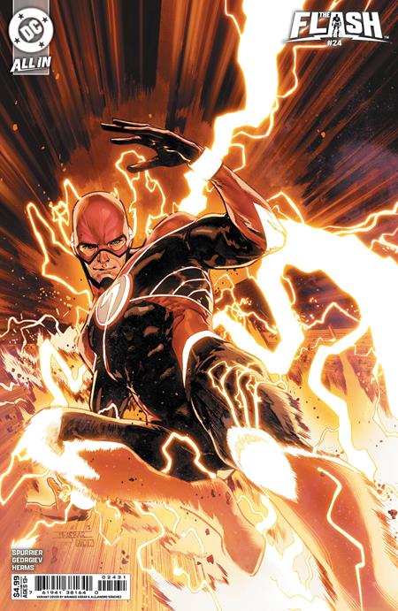 Flash, Vol. 6 24 Comic Mahmud Asrar Variant DC Comics 2025