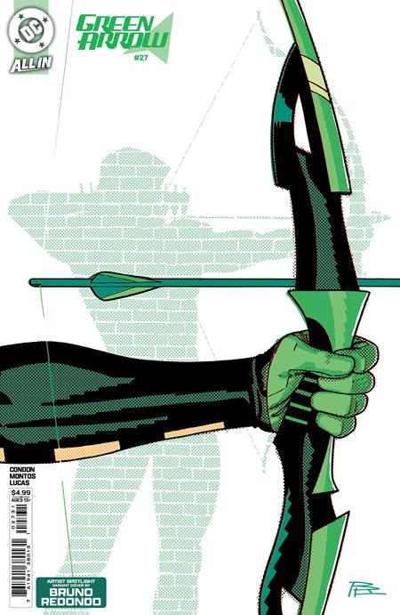 Green Arrow, Vol. 7 27 Comic Bruno Redondo Artist Spotlight Variant DC Comics 2025