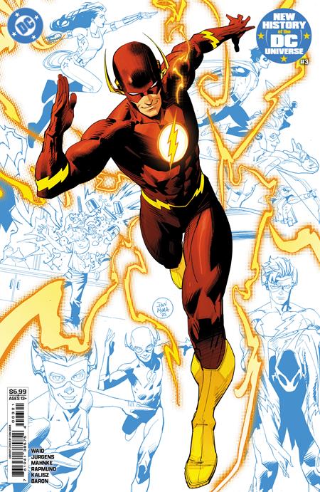 New History of the DC Universe 3 Comic Dan Mora Variant DC Comics 2025