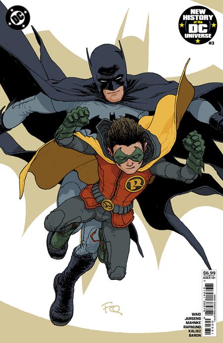 New History of the DC Universe 3 Comic Frank Quitely Variant DC Comics 2025