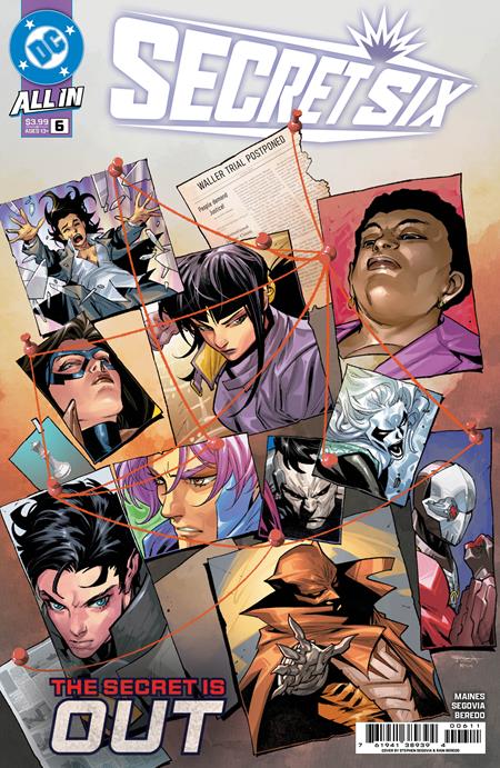 Secret Six, Vol. 5 6 Comic Stephen Segovia Regular DC Comics 2025