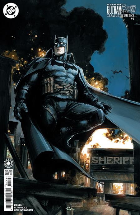 Batman: Gotham by Gaslight - A League For Justice 2 Comic Clayton Crain Variant DC Comics 2025