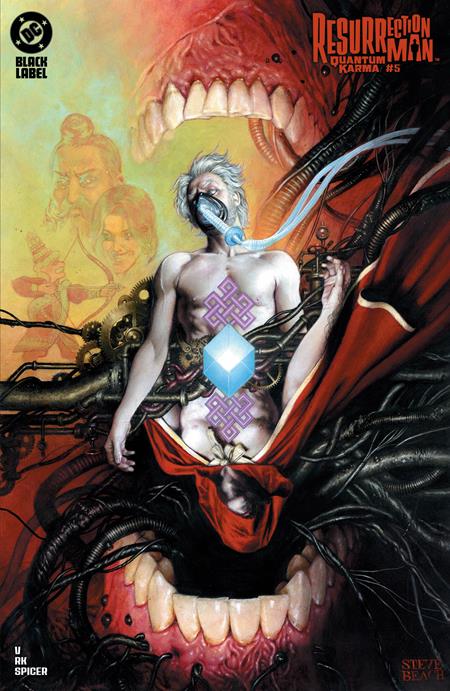 Resurrection Man: Quantum Karma 5 Comic Steve Beach Variant DC Comics 2025