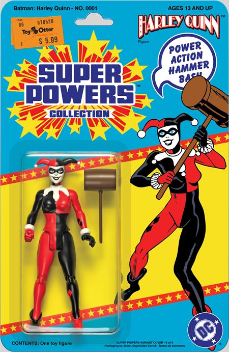 Batman: Harley Quinn 1 Comic Alex Saviuk & Jason Geyer Action Figure Facsimile Variant DC Comics 2025