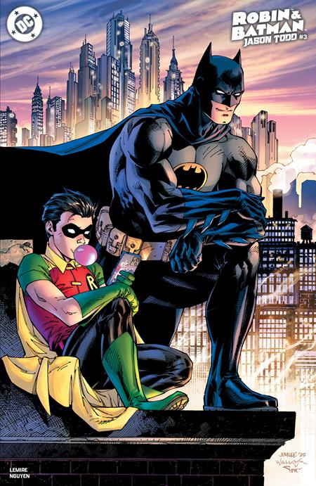 ROBIN & BATMAN JASON TODD #3 (OF 3) CVR E JIM LEE VAR DC Comics Jeff Lemire Dustin Nguyen Jim Lee PREORDER