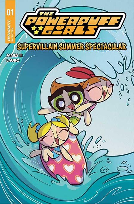 The Powerpuff Girls: Supervillain Spectacular 1 Comic Silvia De Ventura Variant Dynamite Entertainment 2025