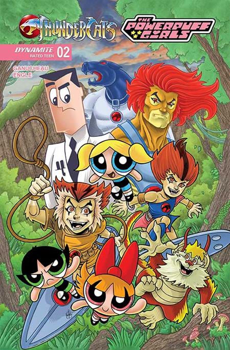 THUNDERCATS POWERPUFF GIRLS #2 CVR K KEN HAESER ORIGINAL FOC BONUS VAR DYNAMITE Entertainment Paulina Ganucheau Coleman Engle Ken Haeser PREORDER