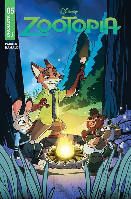 Zootopia 5 Comic Trish Forstner Dynamite Entertainment 2025