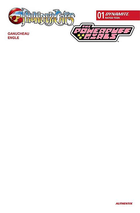 Thundercats / The Powerpuff Girls #1 (Cvr F) (2025) Blank Variant