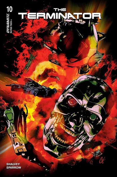 The Terminator (Dynamite Entertainment) 10 Comic Cat Staggs Variant Dynamite Entertainment 2025