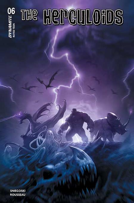 The Herculoids 6 Comic Francesco Mattina Regular Dynamite Entertainment 2025