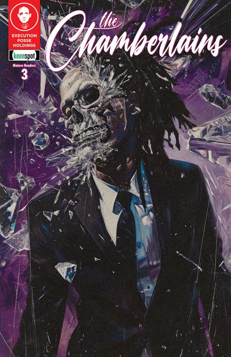 The Chamberlains 3 Comic Todd Skull Shattered Skull Variant Keenspot Entertainment 2025