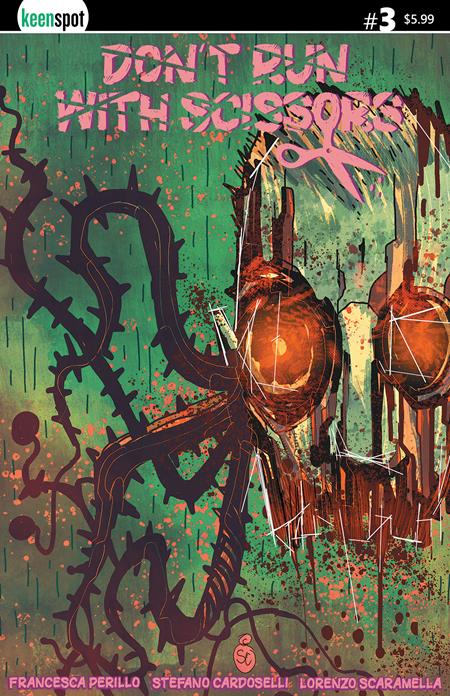 Don't Run With Scissors 3 Comic Stefano Cardoselli Keenspot Entertainment 2025