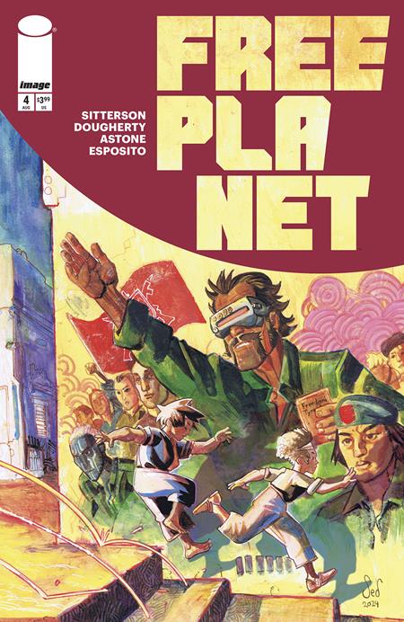 Free Planet 4 Comic Jed Dougherty Image Comics 2025