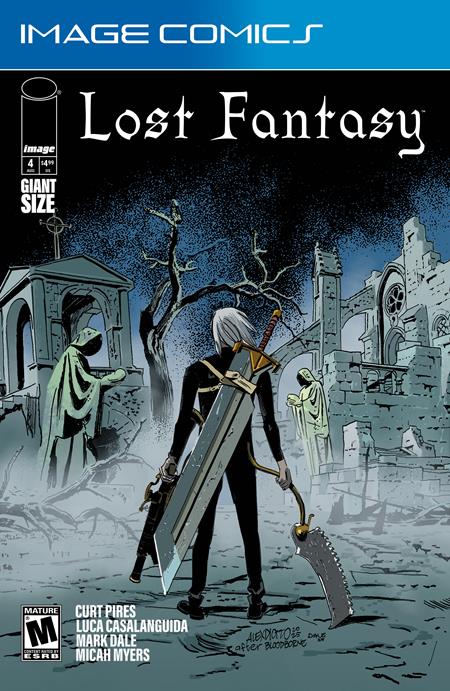 Lost Fantasy 4 Comic Alex Diotto Variant Image Comics 2025