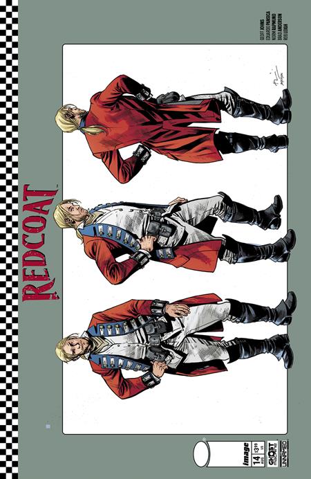 Redcoat 14 Comic Bryan Hitch Design Variant Image Comics 2025