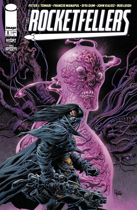 The Rocketfellers 8 Comic Kyle Hotz Variant Image Comics 2025