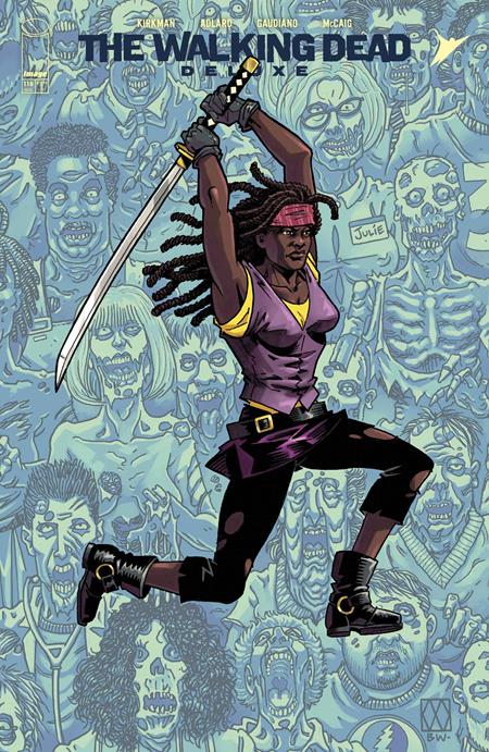 The Walking Dead Deluxe 118 Comic Matt Wagner Connecting Variant Image Comics 2025