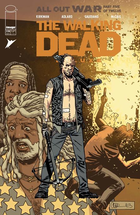 The Walking Dead Deluxe 119 Comic Charlie Adlard Variant Image Comics 2025