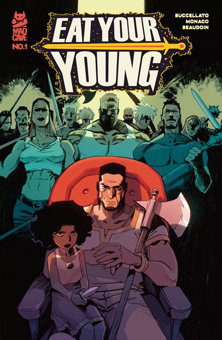 Eat Your Young 1 Comic Mattia Monaco Mad Cave 2025